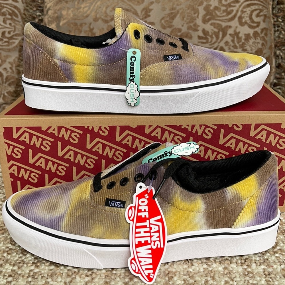 Vans Comfycush Era Blotched Multi/Purple Velvet WM